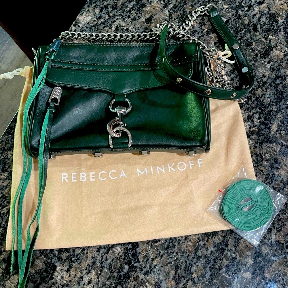 NWOT Rebecca Minkoff Green Purse